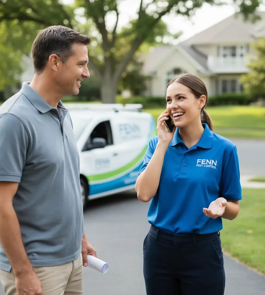 Fenn Pest Control customer support in Tanner